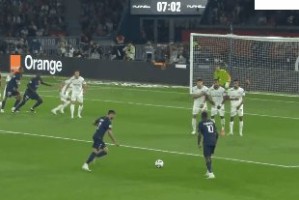 【法甲】巴黎4比0马赛 贡萨洛·拉莫斯梅开二度